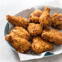 Crunchy spicy chicken wings